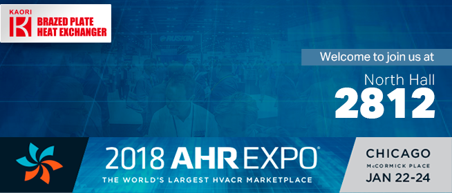  2018 AHR EXPO CHICAGO 