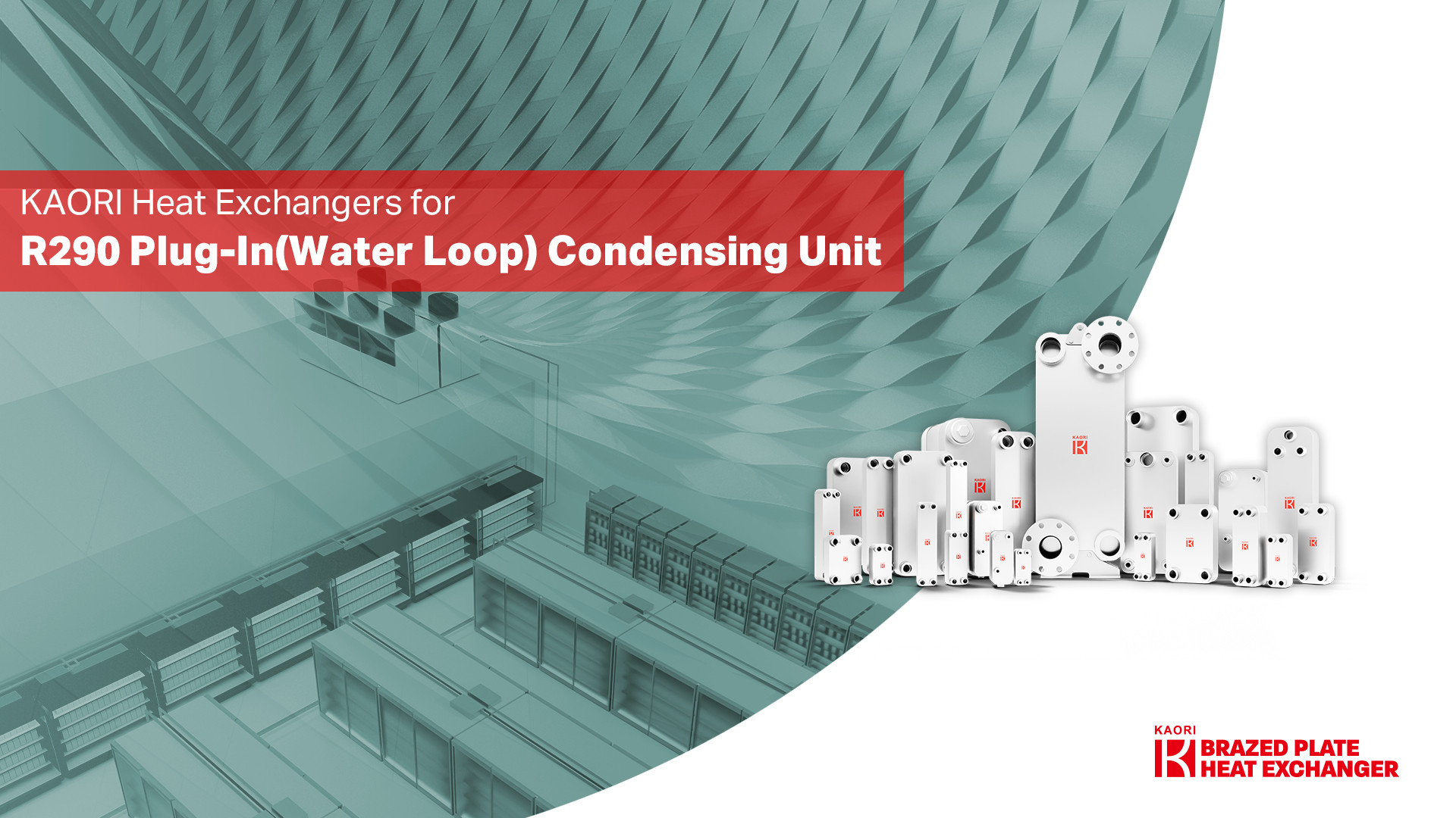  R290 Plug-In(water loop) Condensing Unit 