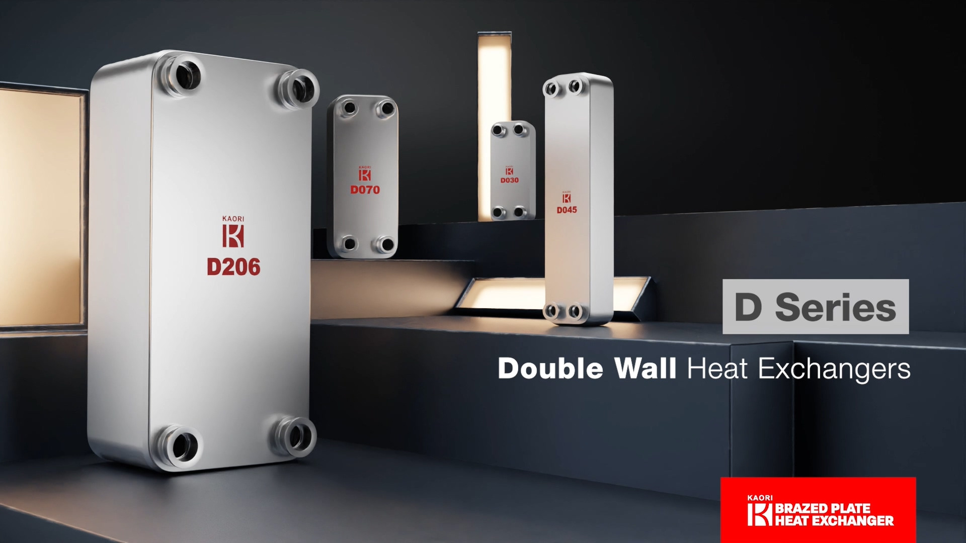  Video |  Double Wall Brazed Plate Heat Exchanger D206 