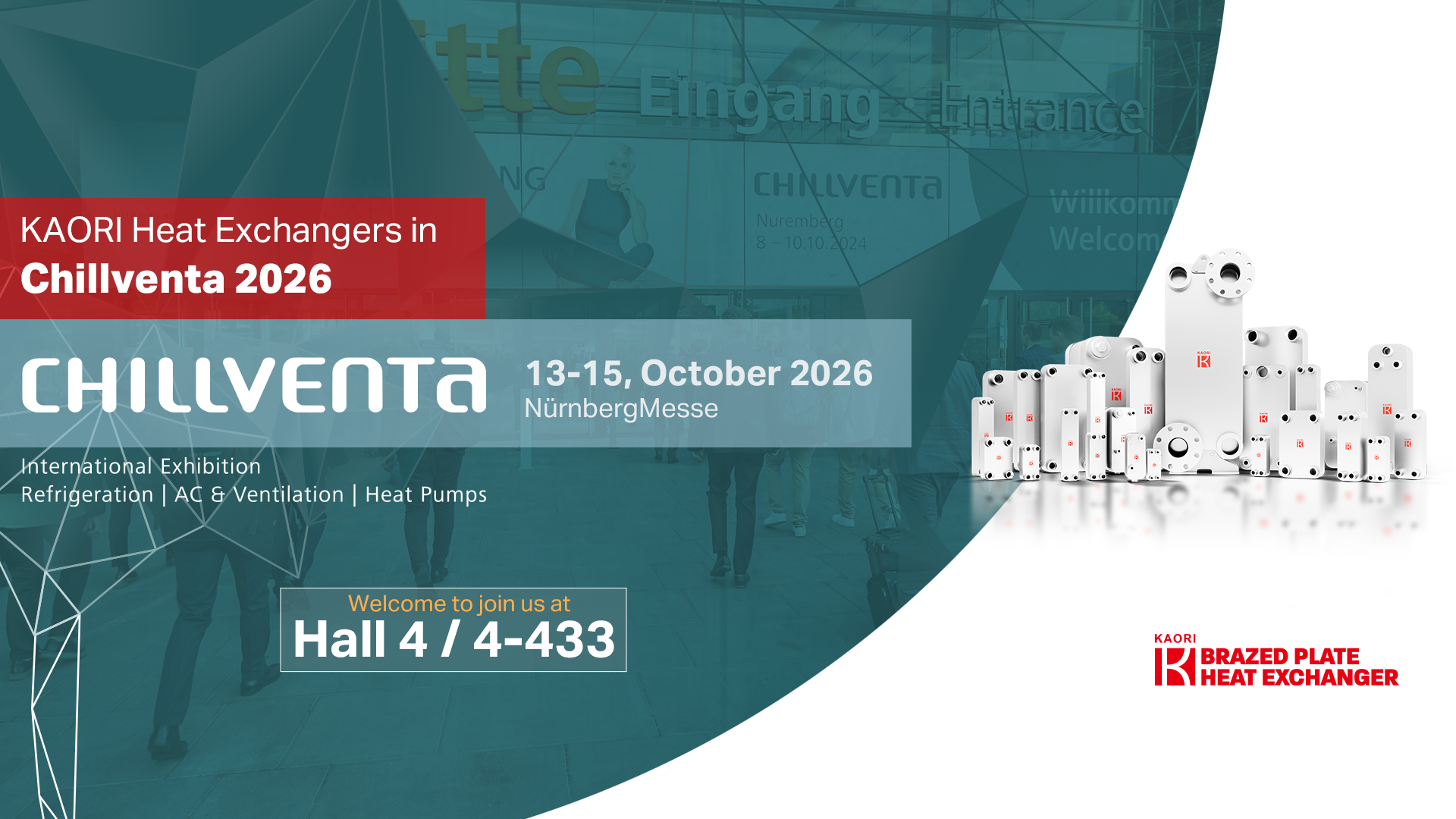  Chillventa 2026• Nuremberg, October 13-15 